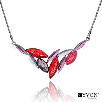 Елегантно цветно дамско колие